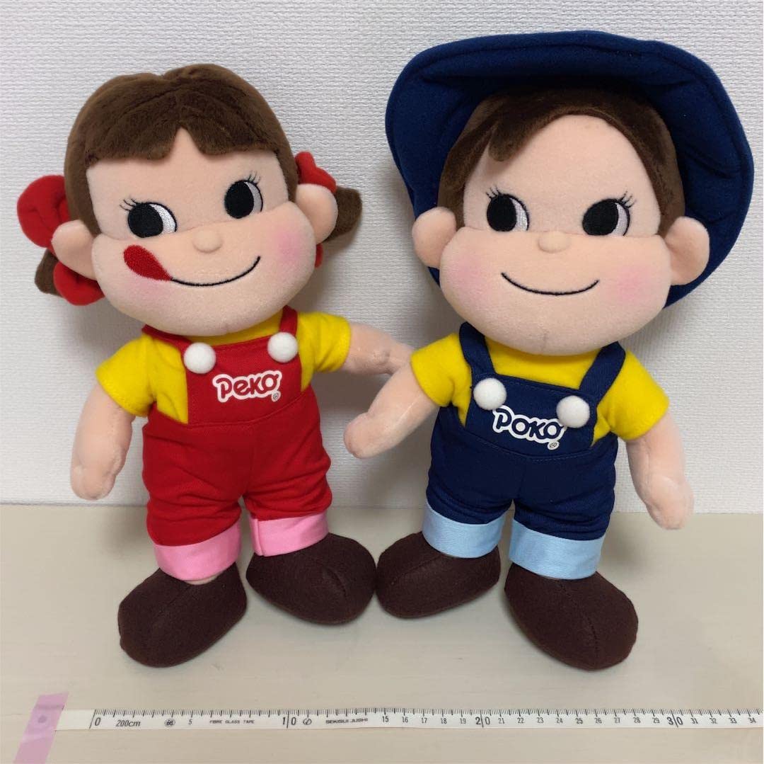 Amazon | セール中 不二家 ペコちゃん ポコちゃん ぬいぐるみ 人形